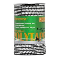 Electric Fence Tape Poly Tape Heavy Duty Sure Shock PVC Livestock Animal Fence