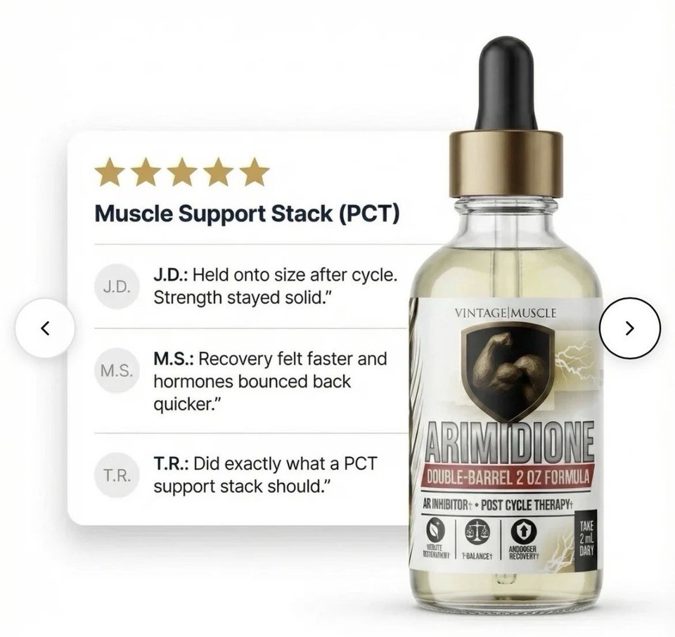 Post Cycle Therapy Stack Estrogen BlockerAromatase Inhibitor By Vintage ...