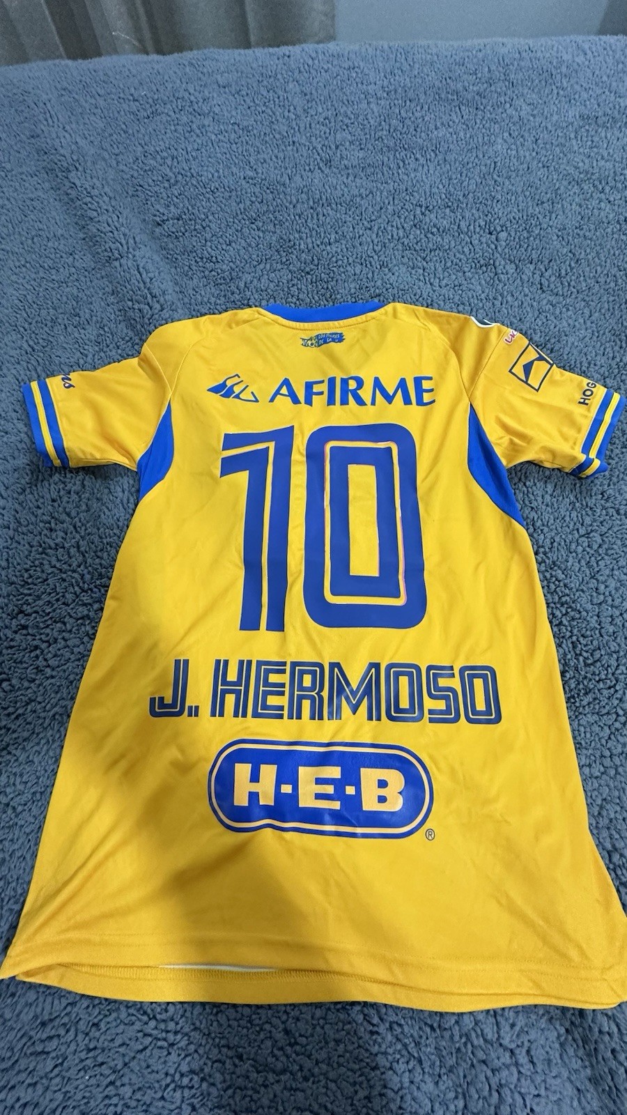 Tigres UANL Femenil Amazonas Jersey Size Small ( J.Hermozo ) Utileria Campeona M