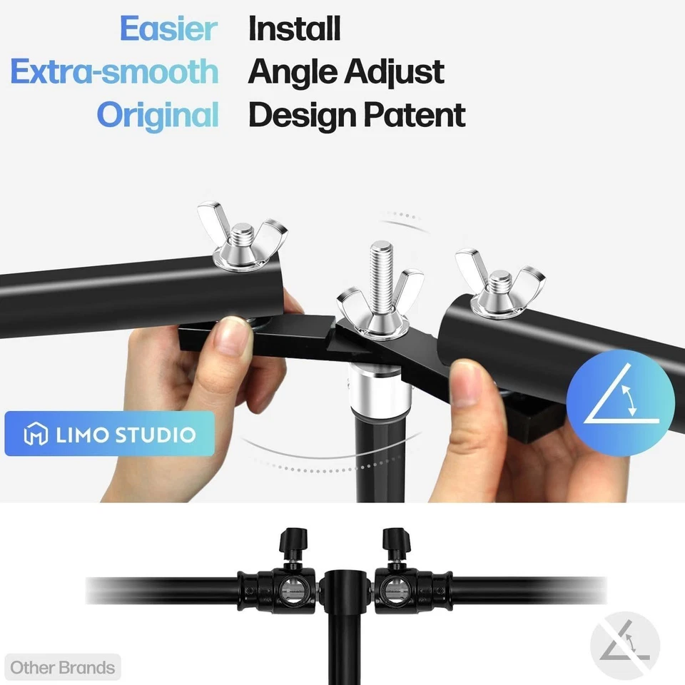 Backdrop Stand • LimoStudios 20 ft. Wide x 10 ft. Tall Stand Hardware - Image 2 of 3