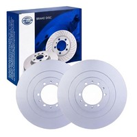 2X Hella Bremsscheiben 314Mm Vorne Passend FüR Mitsubishi L200 Pajero PEU