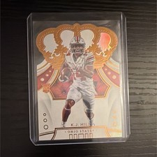 Panini 2020 Chronicles Crown Royale K.J. Hill #63 Ohio State Rookie Football
