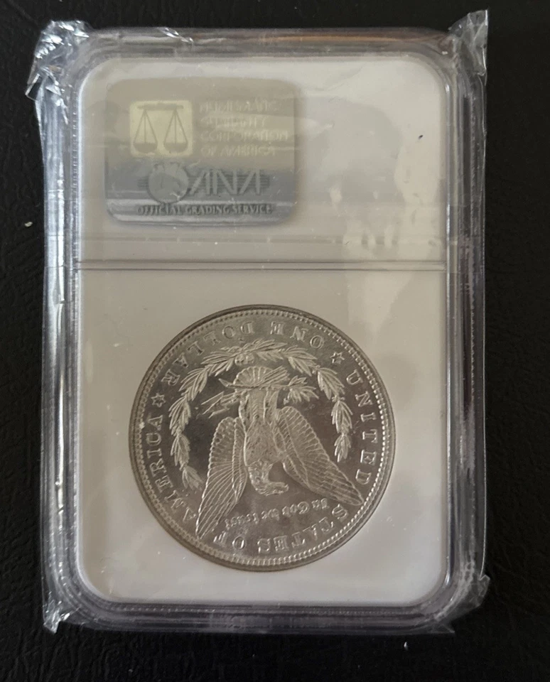 Серебряный Моргановский доллар 1880 S NGC65 - Изображение 2 из 2