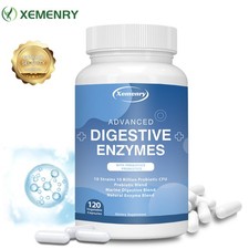 Digestive Enzymes - Prebiotics, Probiotics, Support Gut Health, Relieve Bloating