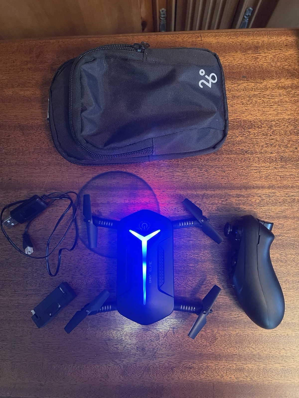 JJRC Baby Elfie Foldable Drone With Controller And Spare Bat