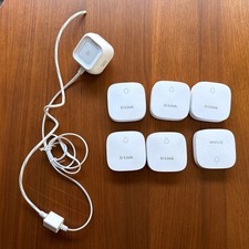 D-Link Water Leak Detection Lot: (1) DCH-S162 A1 Hub + (6) DCH-S163 A1 Pods