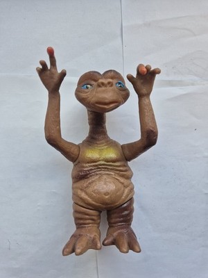 ORIGINAL VINTAGE 1980'S ET THE EXTRA TERRESTRIAL HARD VINYL ACTION FIGURE