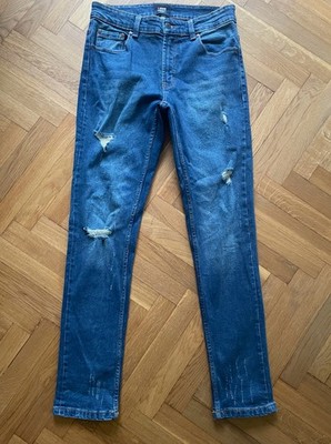 DENIM PROJECT Mr. Red destroy Jeans W32 L32 slim fit - Stretch - blau - wie NEU!