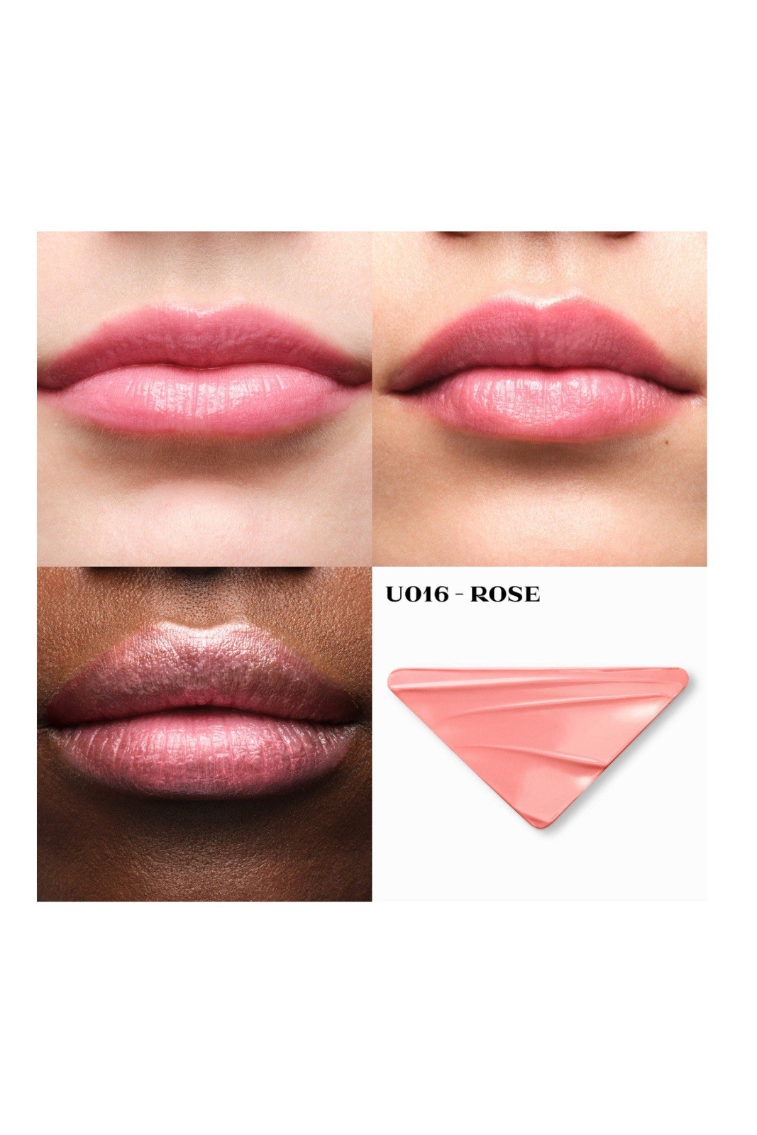 Prada Beauty Prada Light Glowing Lip Oil Stick, U016 Rose | NEW Authentic