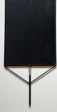 Mole-Richardson 12  x18  Solid Black Flag - Vintage