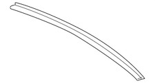 Genuine Volkswagen Back Glass Reveal Molding ...
