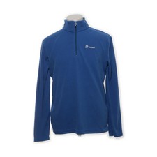 Reusch, Fleecepullover, Größe: M, Blau, Polyester, Print, Fleece, Herren #93p