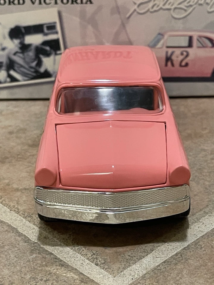 1956 Dale Earnhardt K2 K-2 Ford Victoria ALL PINK 1st Car NASCAR Action 1/24 - Image 4 of 4