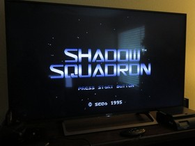 🔥 SHADOW SQUADRON - Sega Genesis 32X Complete In Box CIB, Tested Working 🔥