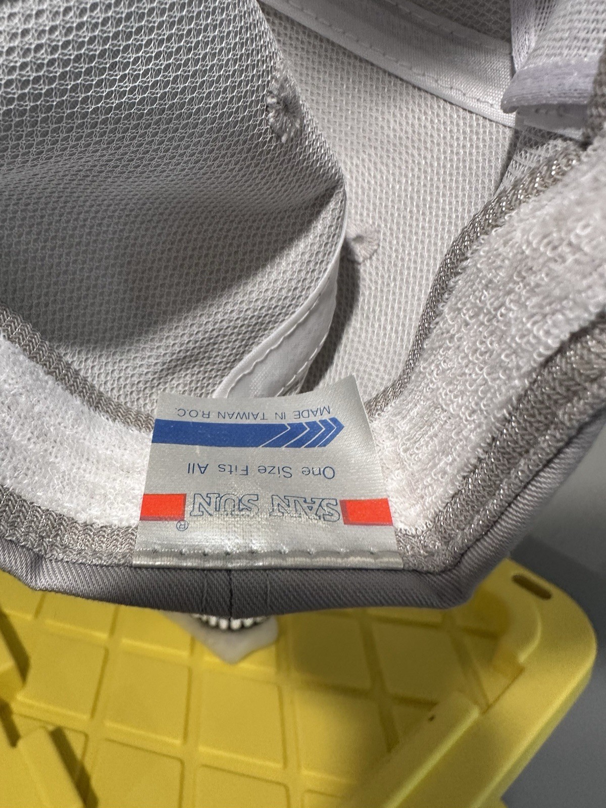 Vintage San Sun “TME Topeka Kansas” Rope Hat Cap Flat Trucker 90s Adjustable