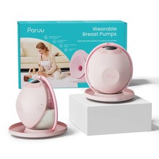 Paruu P20 Wearable Double Electric Breast Pump Pink 2-Pack NEW Sealed