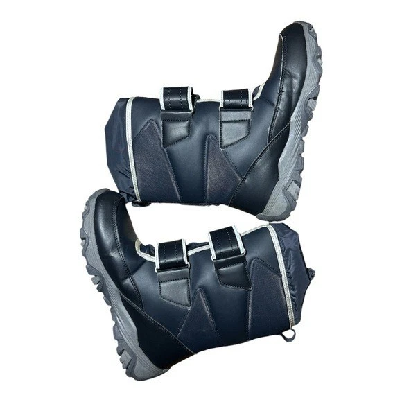 Botas de nieve Land’s End negras para adolescentes/jóvenes talla 3 Foto 2 de 4