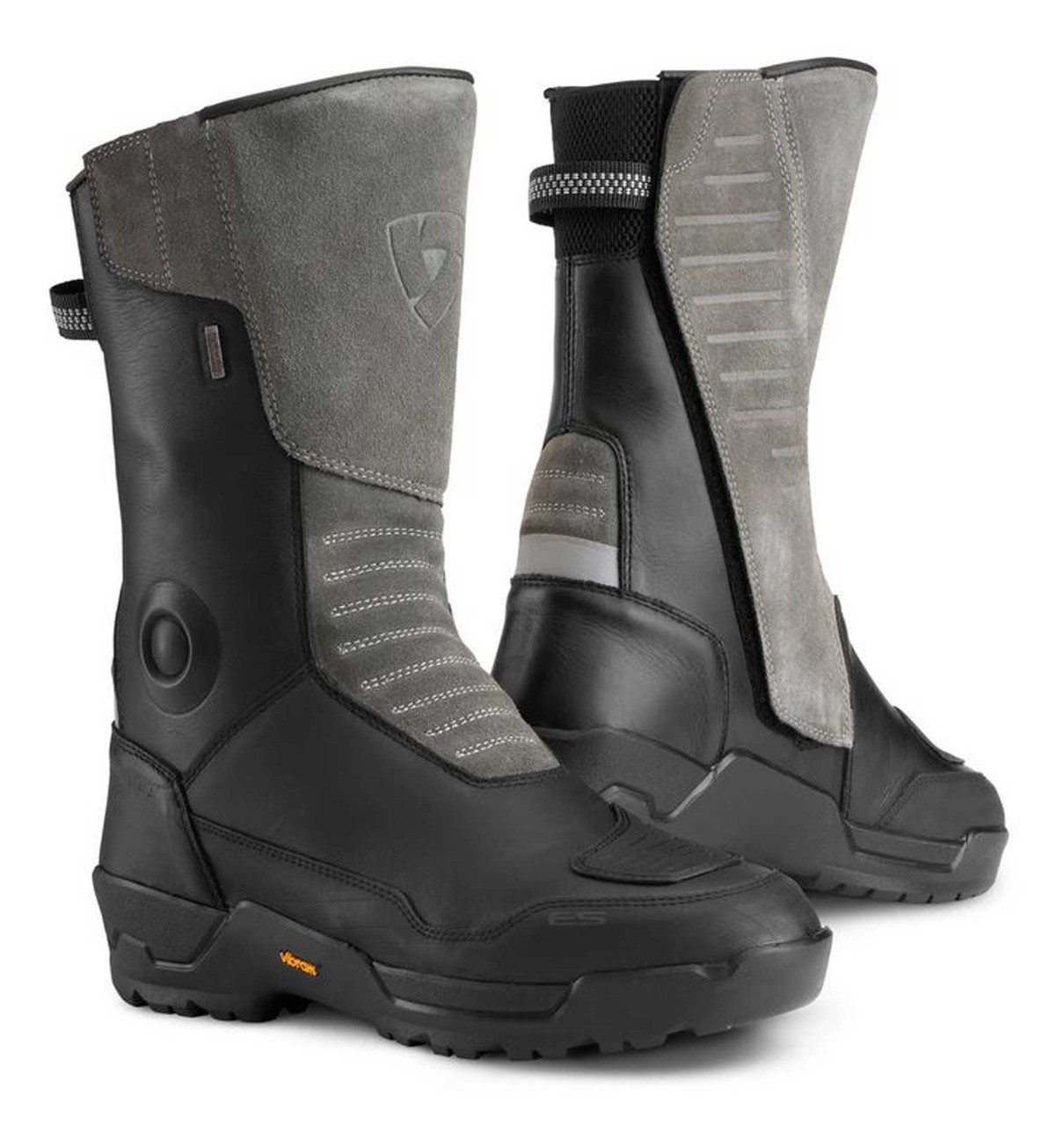 S Gravel Outdry Leather Riding Boots Black 98153-21vm