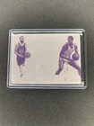 2023-24 PANINI FLAWLESS STEPHEN CURRY MAGENTA PRINTING PLATE 1/1 BILL RUSSELL