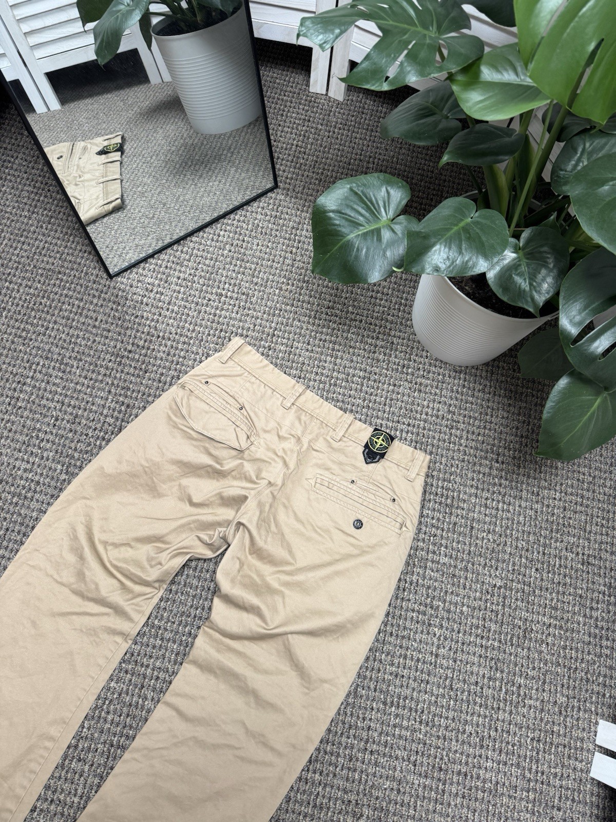 Stone Island Trousers Vintage 90s Italy Massimo Osti pants