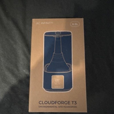 AC Infinity CloudForge T3 VPD Humidifier 4.5L Smart Controls for Grow Room