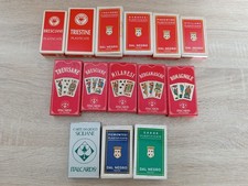 Carte da gioco vintage mazzi Dal Negro Italcards Ass regionali
