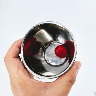 Große Chop Cup Zaubertrick Magnetbecher Close Up Magic Set