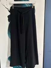 NEW LOOK TROUSERS PAPAER BAG STYLE WITH BELT SIZE 8