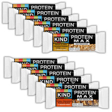 Protein Max Bars Variety Pack Gluten Free Low Sugar High Fiber 20g Protein Snack
