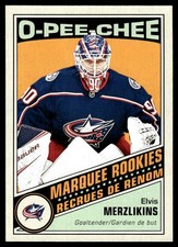 2019-20 Upper Deck O-Pee-Chee Update Retro Elvis Merzlikins RC #626