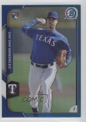 2015 Bowman Chrome Blue Refractor 113/150 Chi Chi Gonzalez #169 Rookie RC 1u6