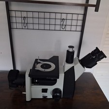 AmScope 50X-500X Inverted Trinocular Metallurgical Microscope New Open Box