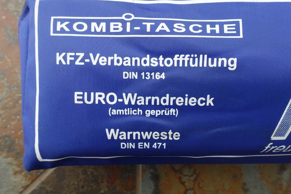 Verbandtasche Kfz Kombi-Tasche OPEL, PEUGEOT, HONDA, KIA - Bild 2 von 3