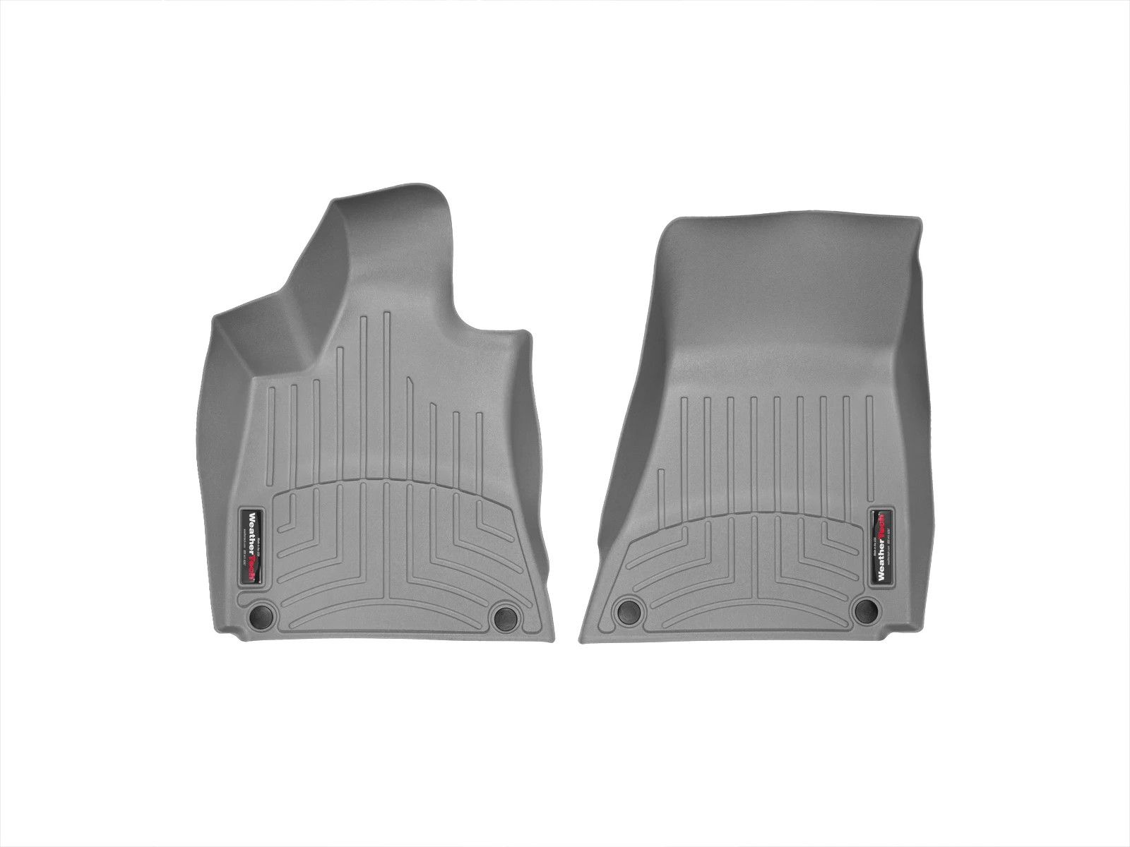 WeatherTech FloorLiner for 2014-2015 Maserati Quattroporte - 1st Row, Grey