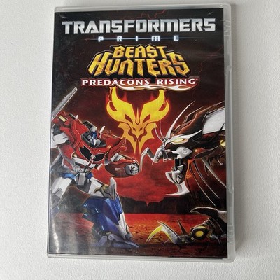 TRANSFORMERS PRIME - Beast Hunters Predacons Rising DVD Includes Cards