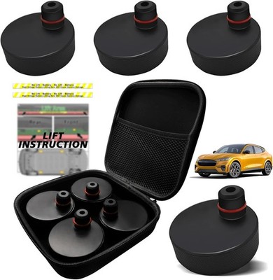 BestEvMod Compatible with Mach E Lifting Jack Pads Set of 4 