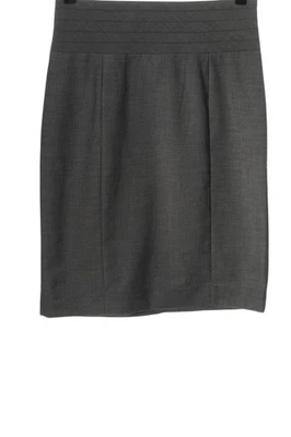 H&M Jupe crayon Dames Jupe T EU 36 gris clair style décontracté - Photo 1/4