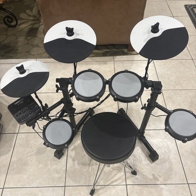 Alesis E Drum Total Electronic Kit Set Complete w/ Stool + EXTRAS Used Once W@W!
