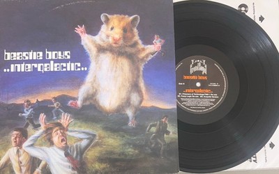 Beastie Boys Intergalactic 12'' - UK First Press Grand Royal Vinyl LP 1998 EX