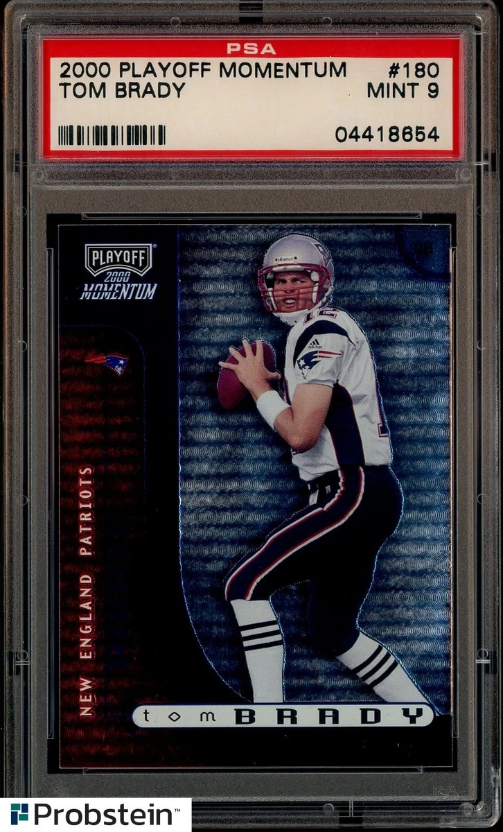 Tom Brady Football Grade 9 Rookie Sports Trading Cards
