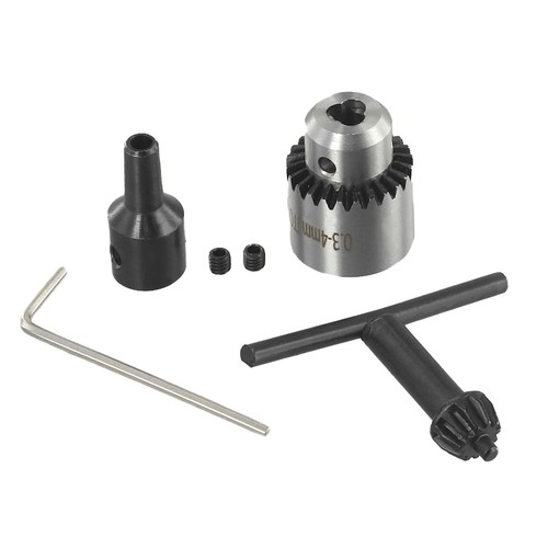 Mini Bohrfutter Schlüssel für 0 3 4 mm Bits mit Leiterplatte Bohrmaschinenansc - Bild 8 von 43