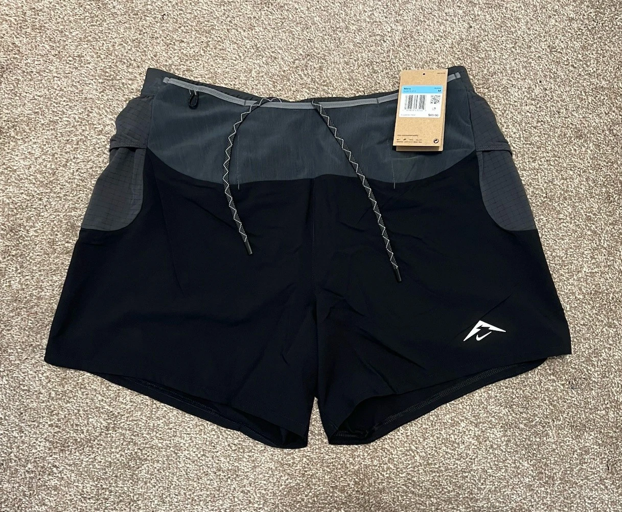 NIKE Men's Trail Second Sunrise 5" Dri-Fit Brief Lined Running Shorts Black M
Opens in a new window 