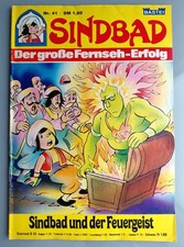 SINDBAD - DER GROßE FERNSEH-ERFOLG Nr. 41 - ... UND DER FEUERGEIST/ BASTEI COMIC