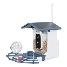 2G&5G WiFi Solar Camera Smart Bird Feeder Camera BirdWatching Pet Feeder Monitor