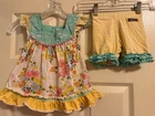 Matilda Jane Tunic Set with Shorties The Adventure Begins Size 4