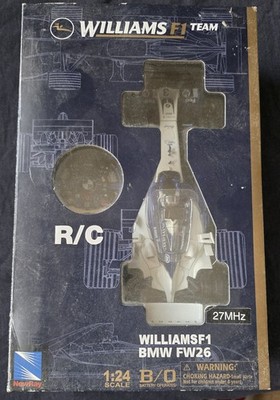Newray Williams F1 BMW FW26 R/C Auto im Maßstab 1:24 - unbenutzt 