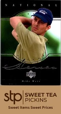 2001 Upper Deck #NH5 Mike Weir National Heroes