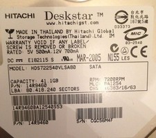 HITACHI HDT722540VLSA80 40GB SATA PCB BOARD ONLY Desktop HARDDRIVE