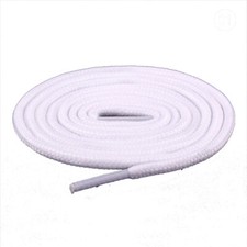 Round Coloured Shoe Laces Black White 14 Colours Football Boots Trainers Hiking
