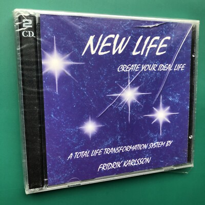 Fridrik Karlsson NEW LIFE Electro New Age Meditation 2x CD Healing Temple SEALED